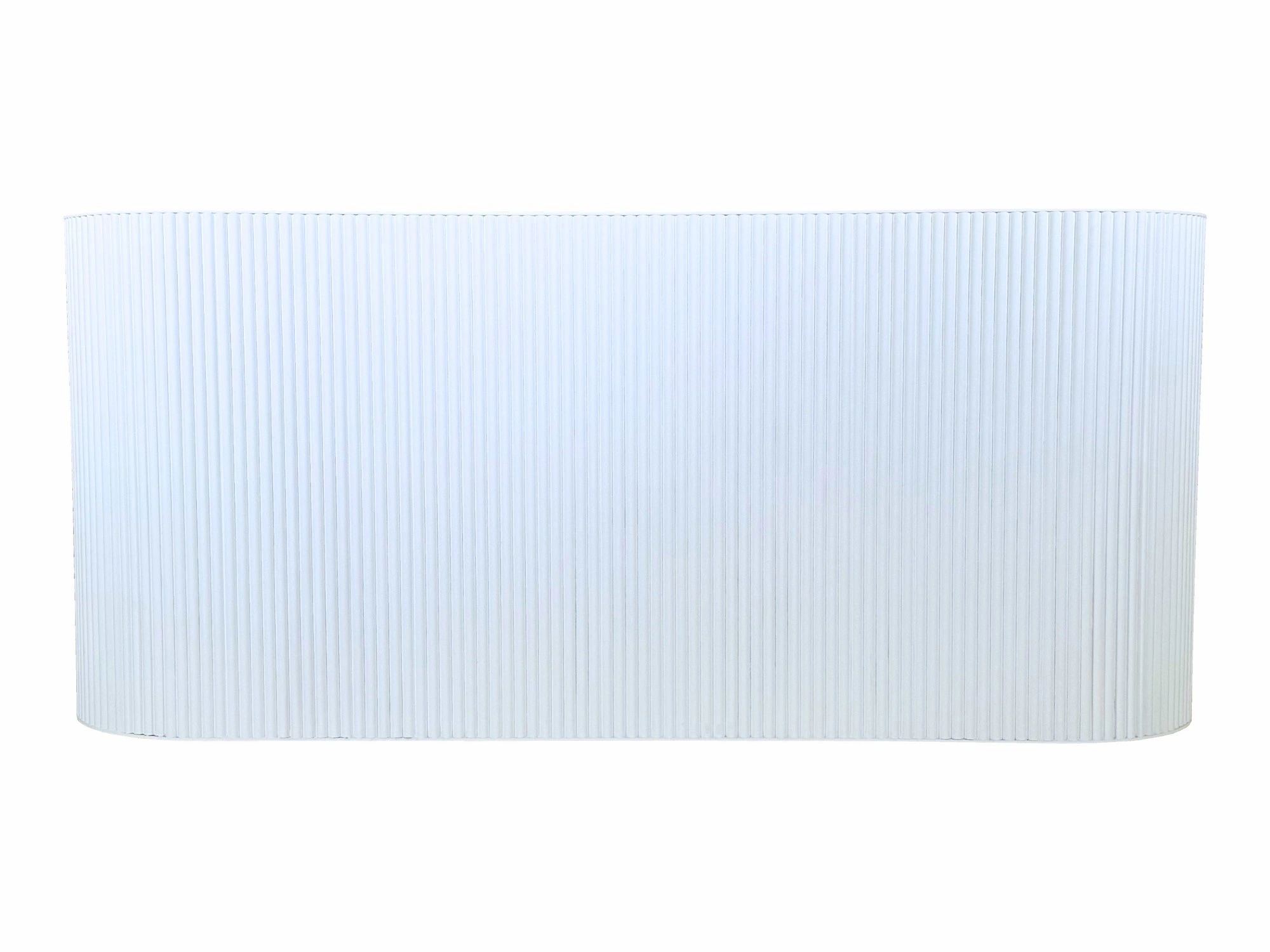 6' Fluted Bar - White