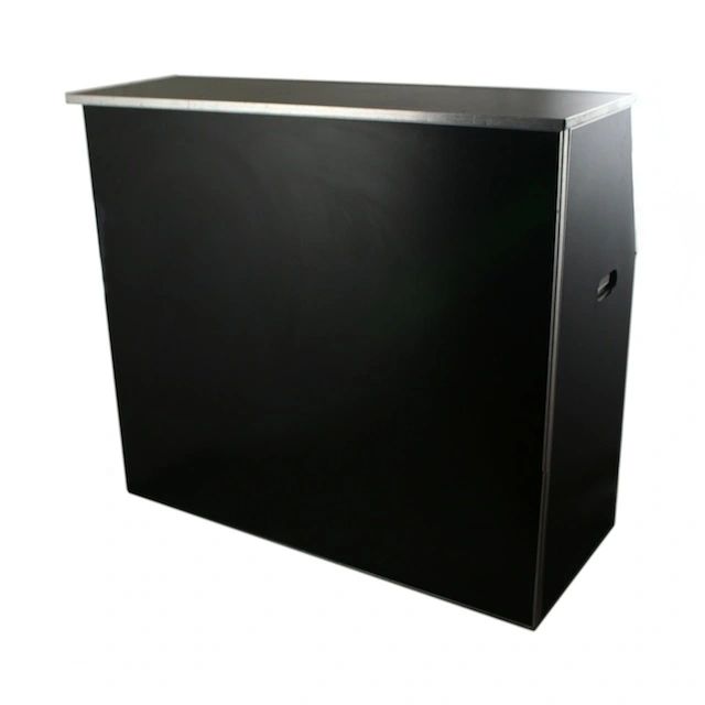 4' Portable Folding Bar - Black
