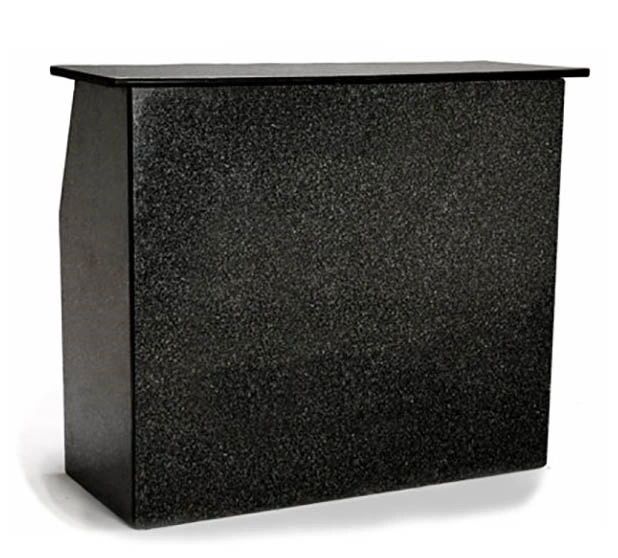 6' Portable Folding Bar - Granite